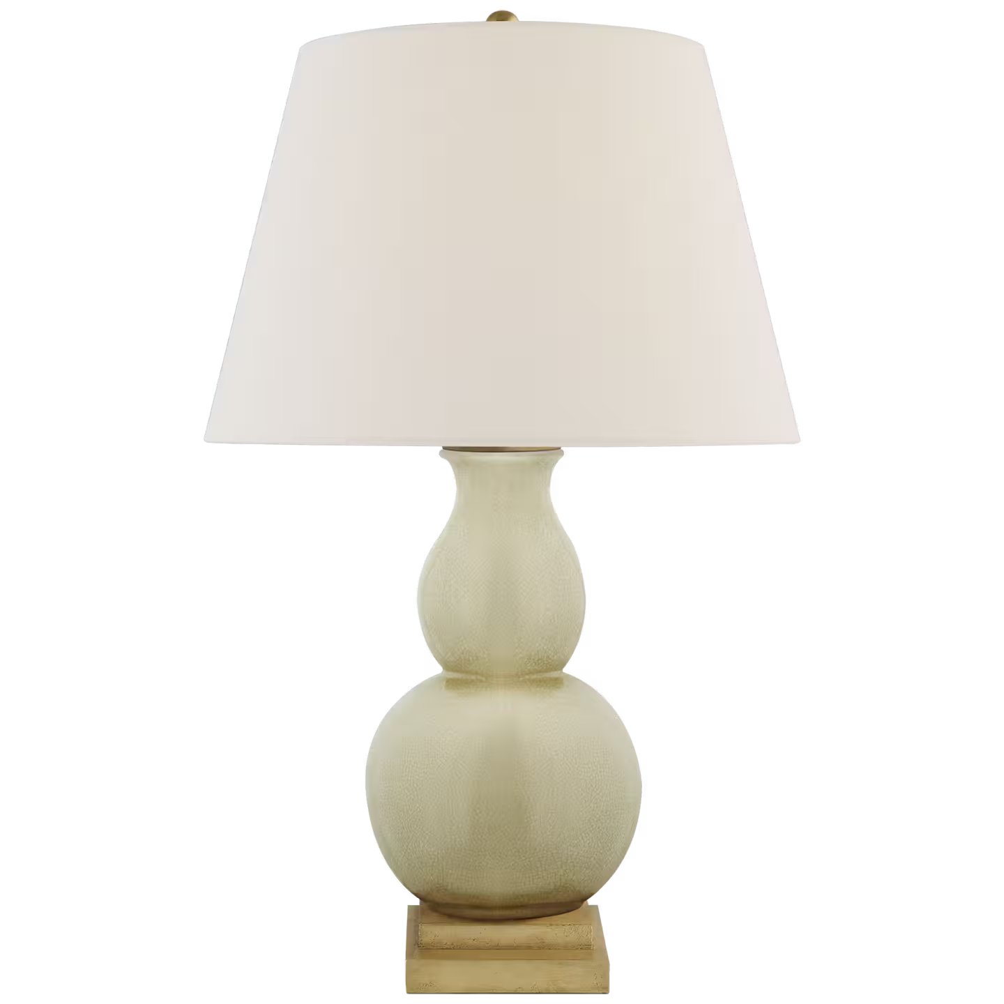 Gourd Form Small Table Lamp