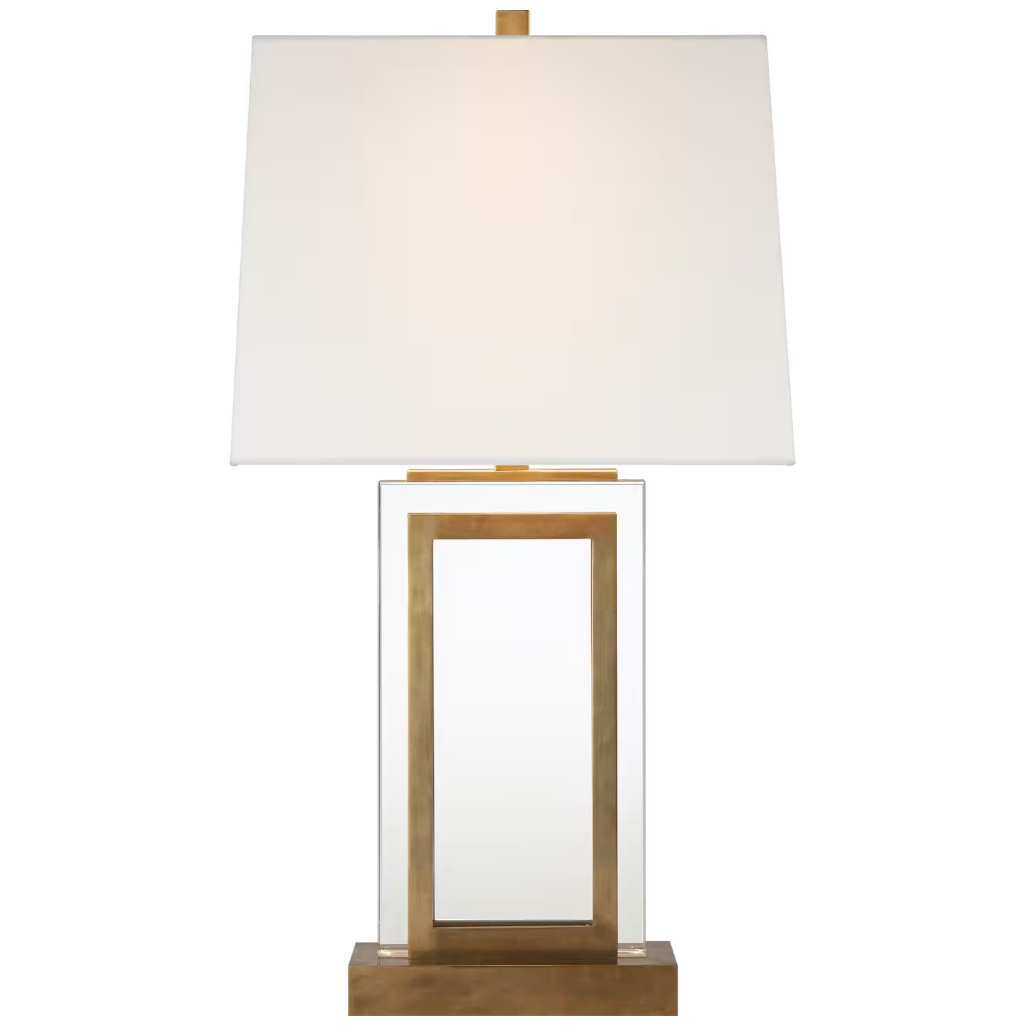 Crystal Panel Table Lamp