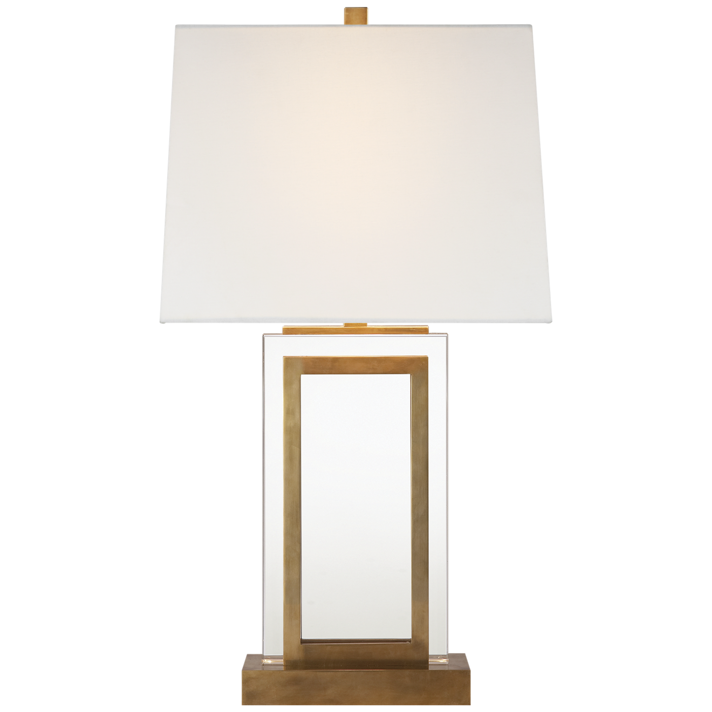 Crystal Panel Table Lamp