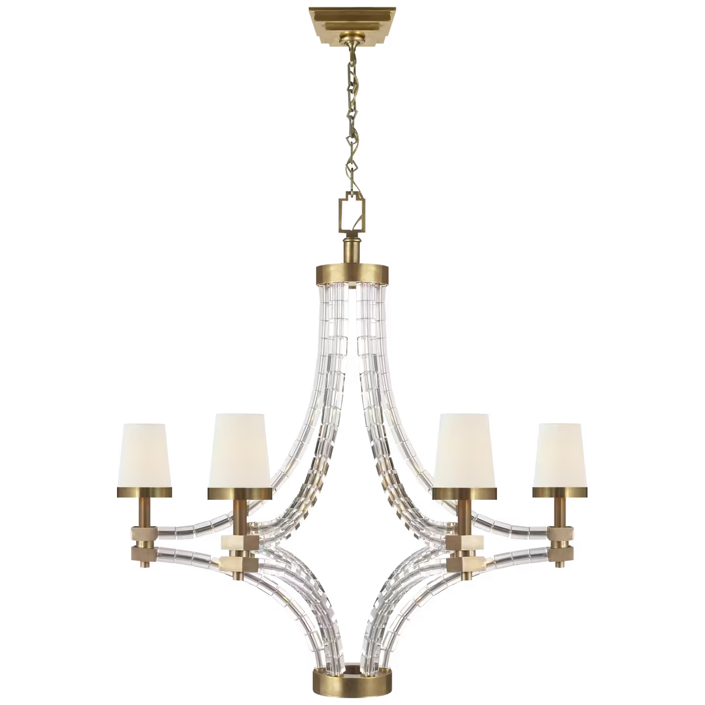 Crystal Cube Large Chandelier