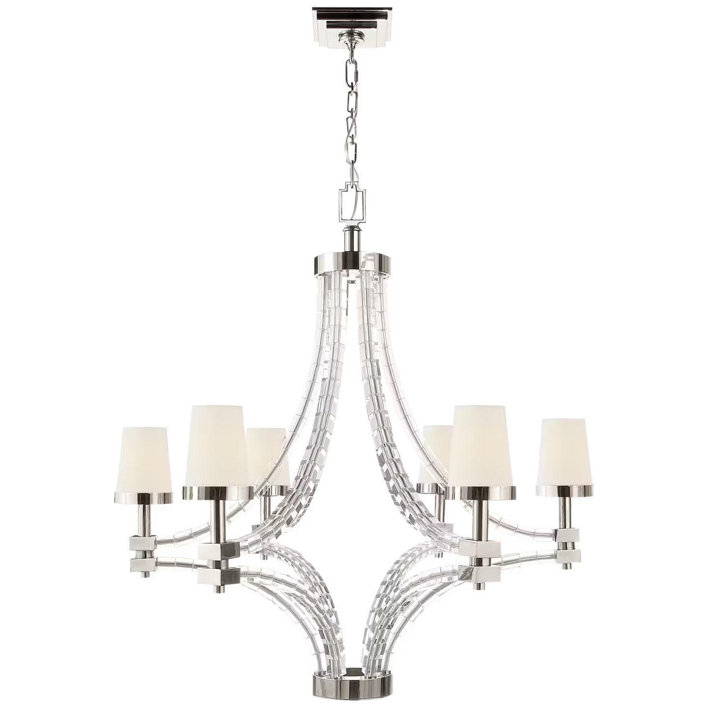 Crystal Cube Large Chandelier