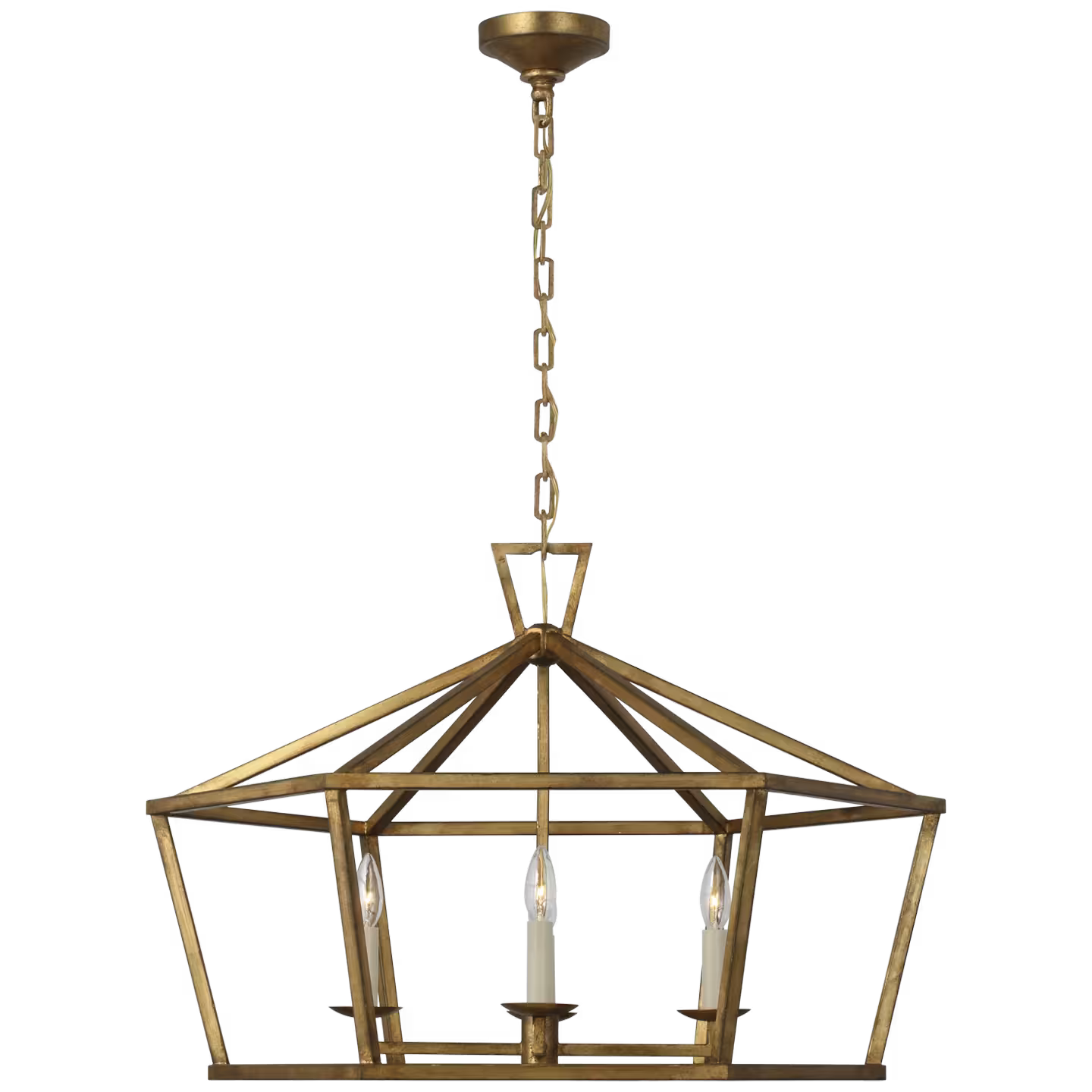 Darlana Wide Hexagonal Lantern