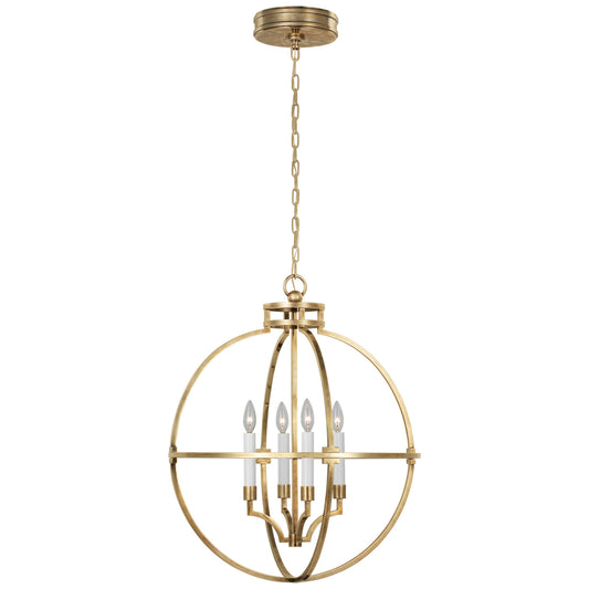 Visual Comfort Lexie Globe Lantern Pendant