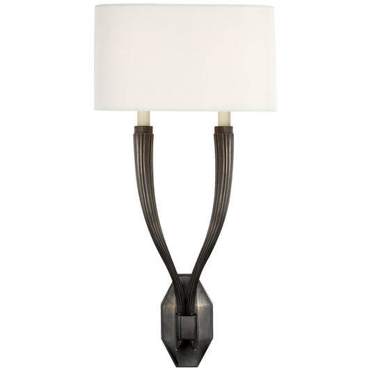 Ruhlmann Double Upward Wall Sconce