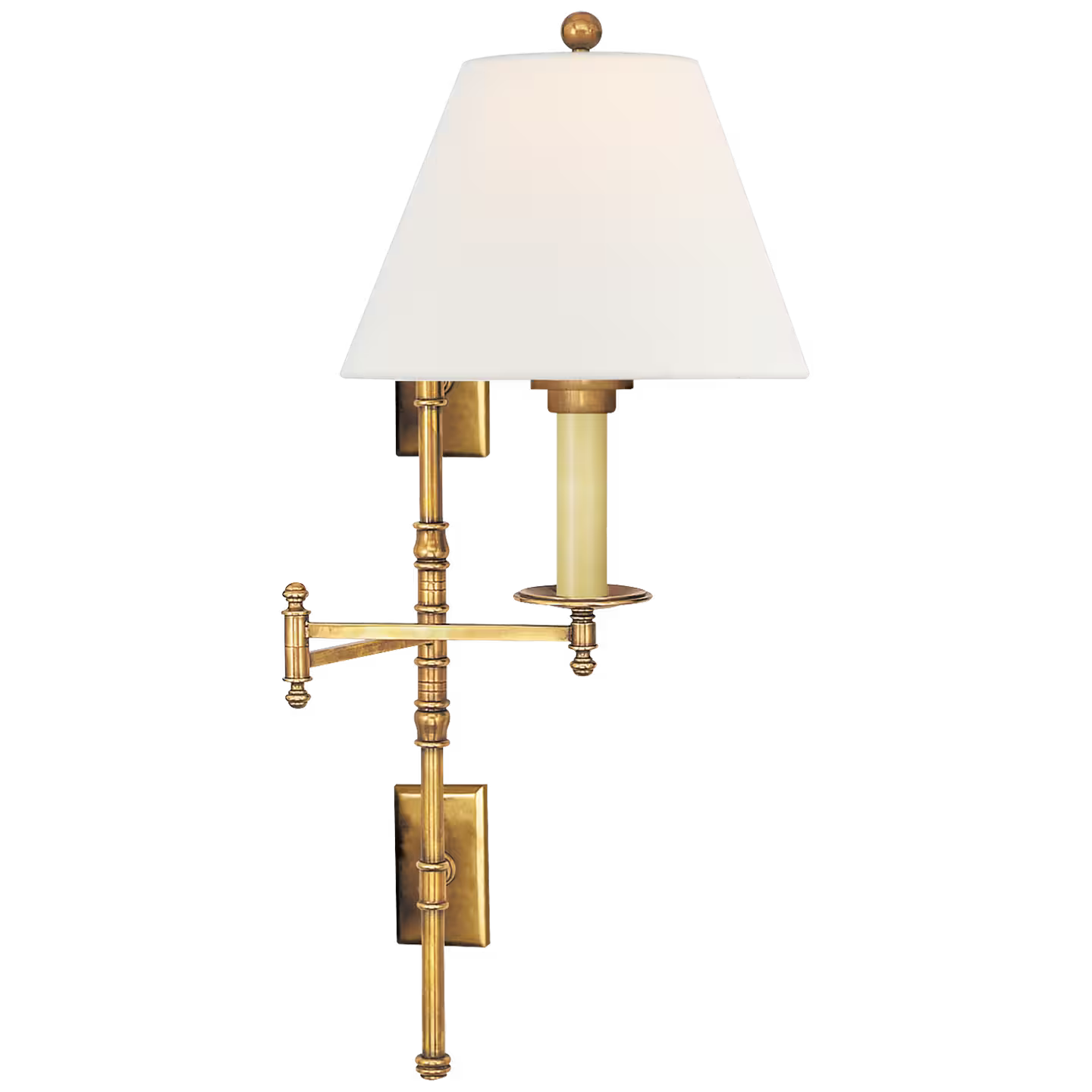 Dorchester Double Swing Arm Wall Light