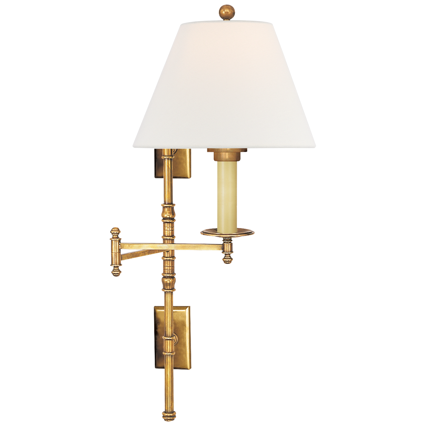 Dorchester Double Swing Arm Wall Light