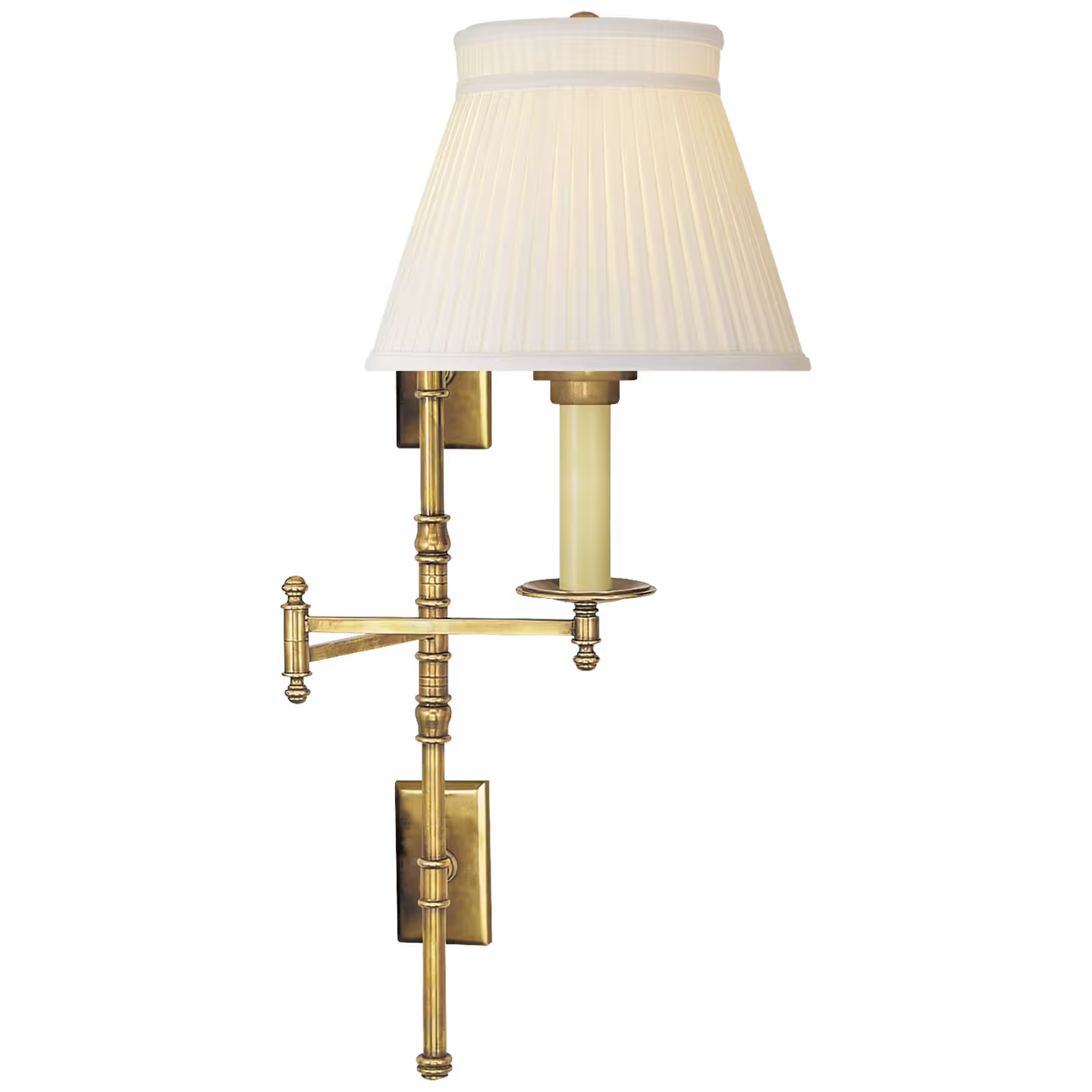 Dorchester Double Swing Arm Wall Light