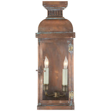 Suffork Medium 3/4 Lantern in Natural Copper