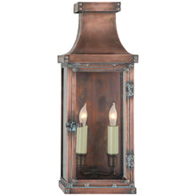 Bedford 3/4 Lantern in Natural Copper