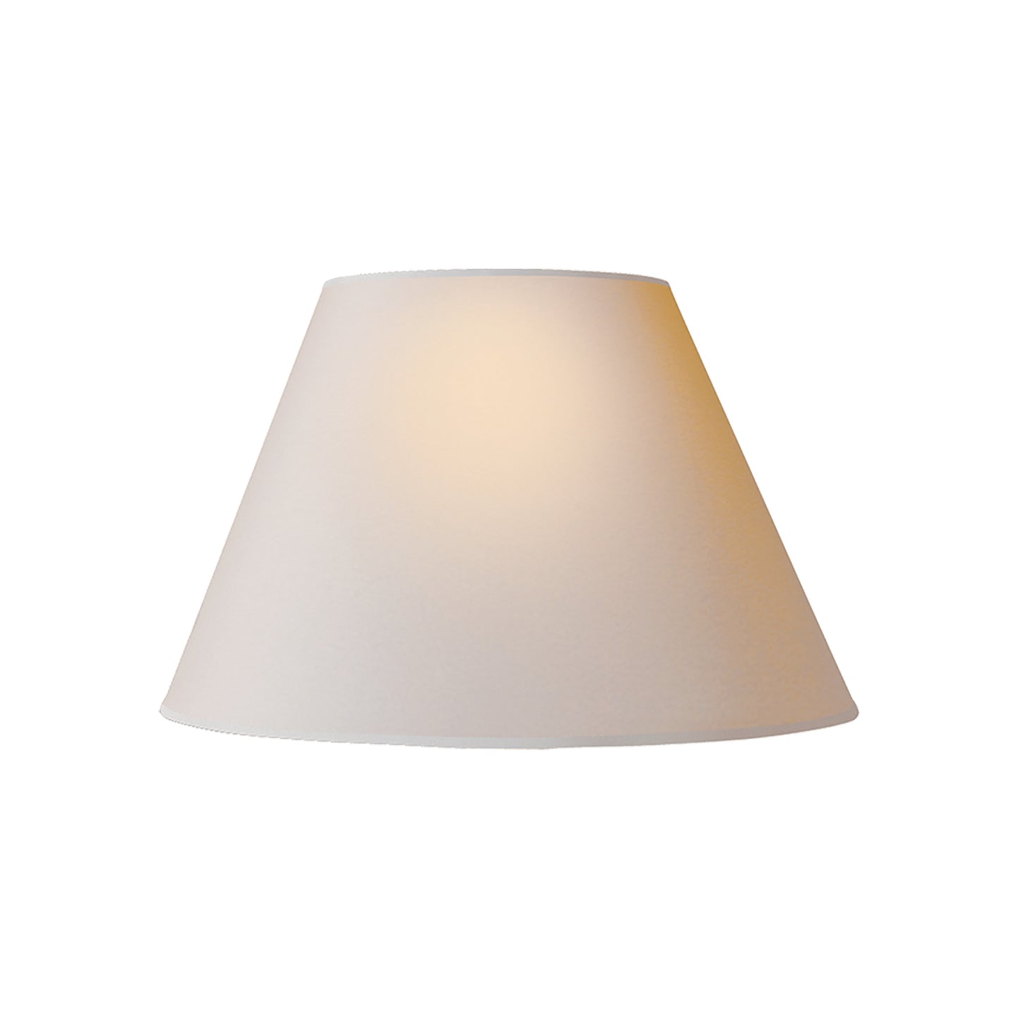 4" x 9" x 6" Natural Paper Standard Clip Shade