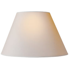 4" x 9" x 6" Natural Paper Standard Clip Shade