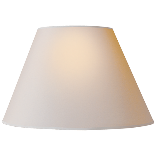 4" x 9" x 6" Natural Paper Standard Clip Shade