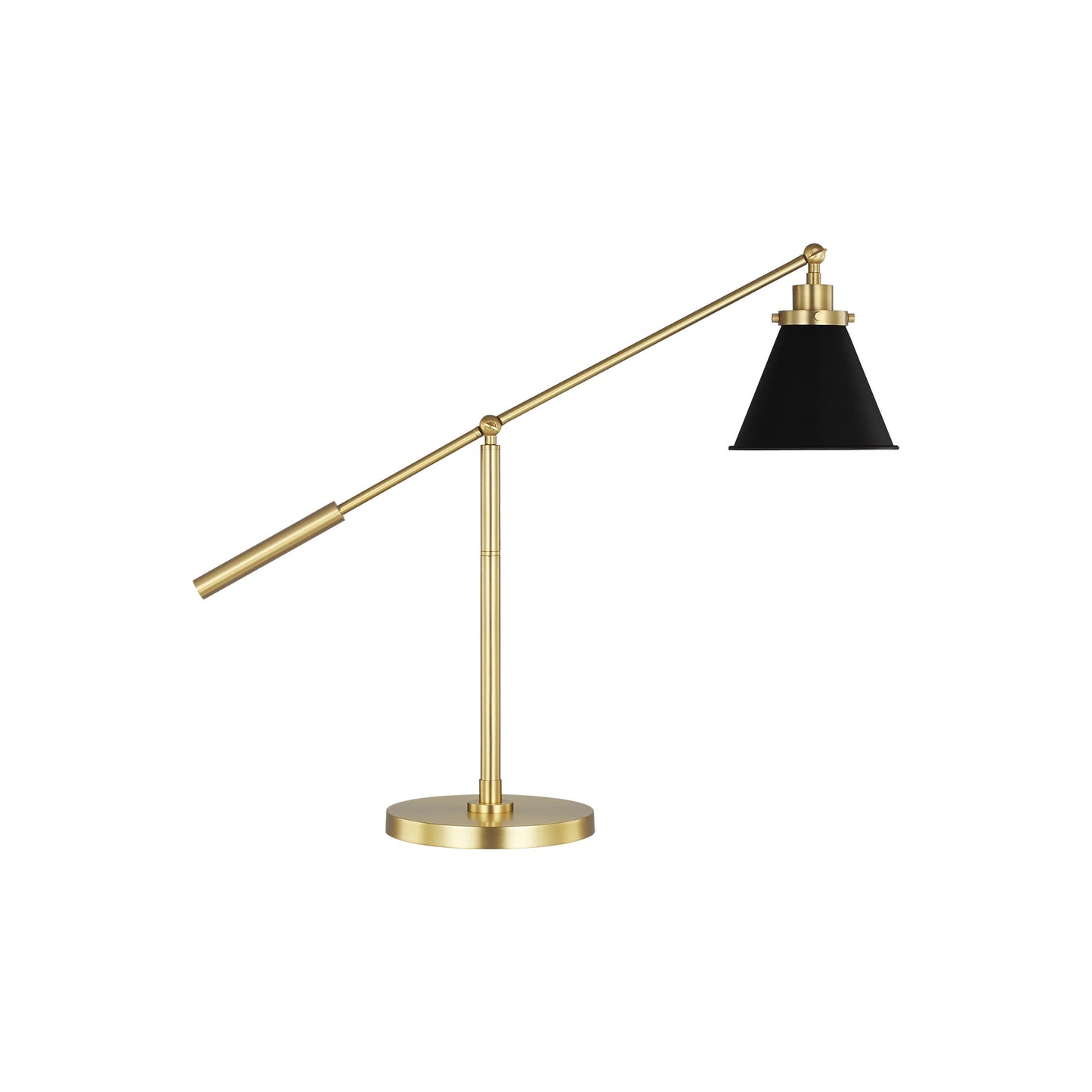Wellfleet Cone Desk Lamp with Matt Black Shade