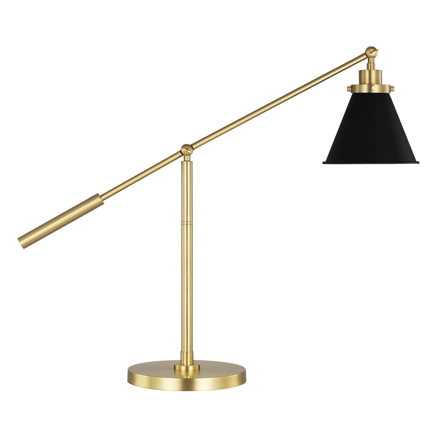 Wellfleet Cone Desk Lamp with Matt Black Shade