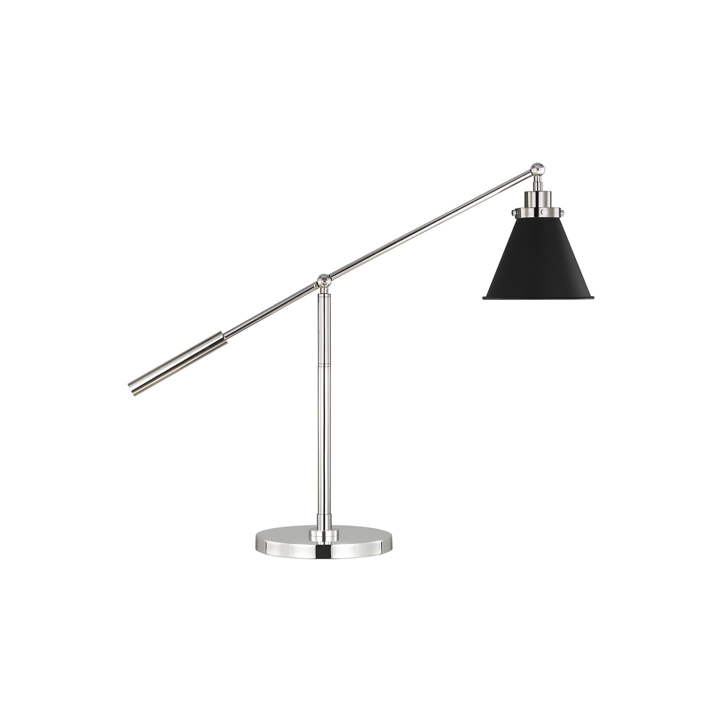 Wellfleet Cone Desk Lamp with Matt Black Shade