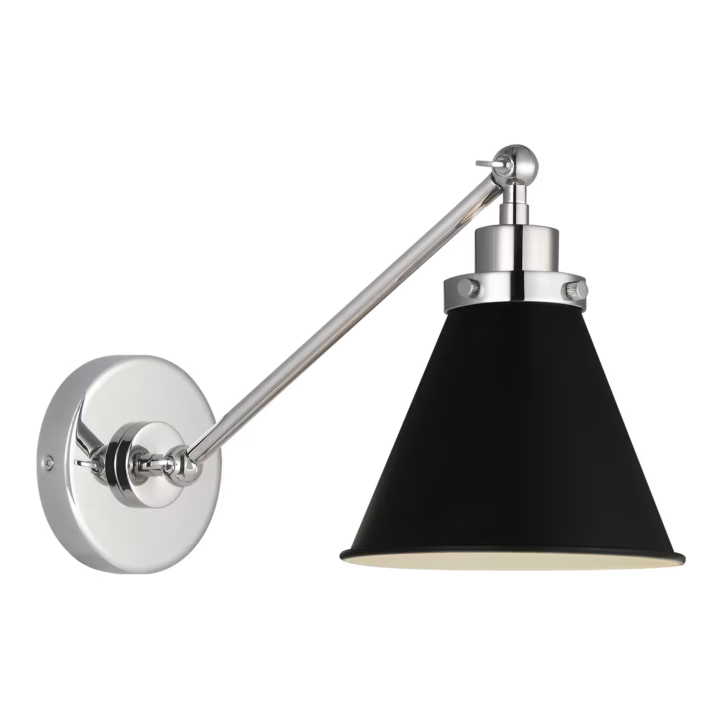Wellfleet Single Arm Cone Task Sconce