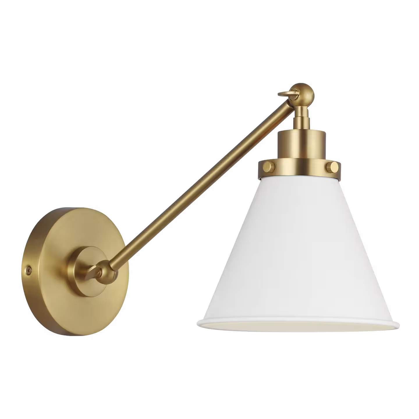 Wellfleet Single Arm Cone Task Sconce