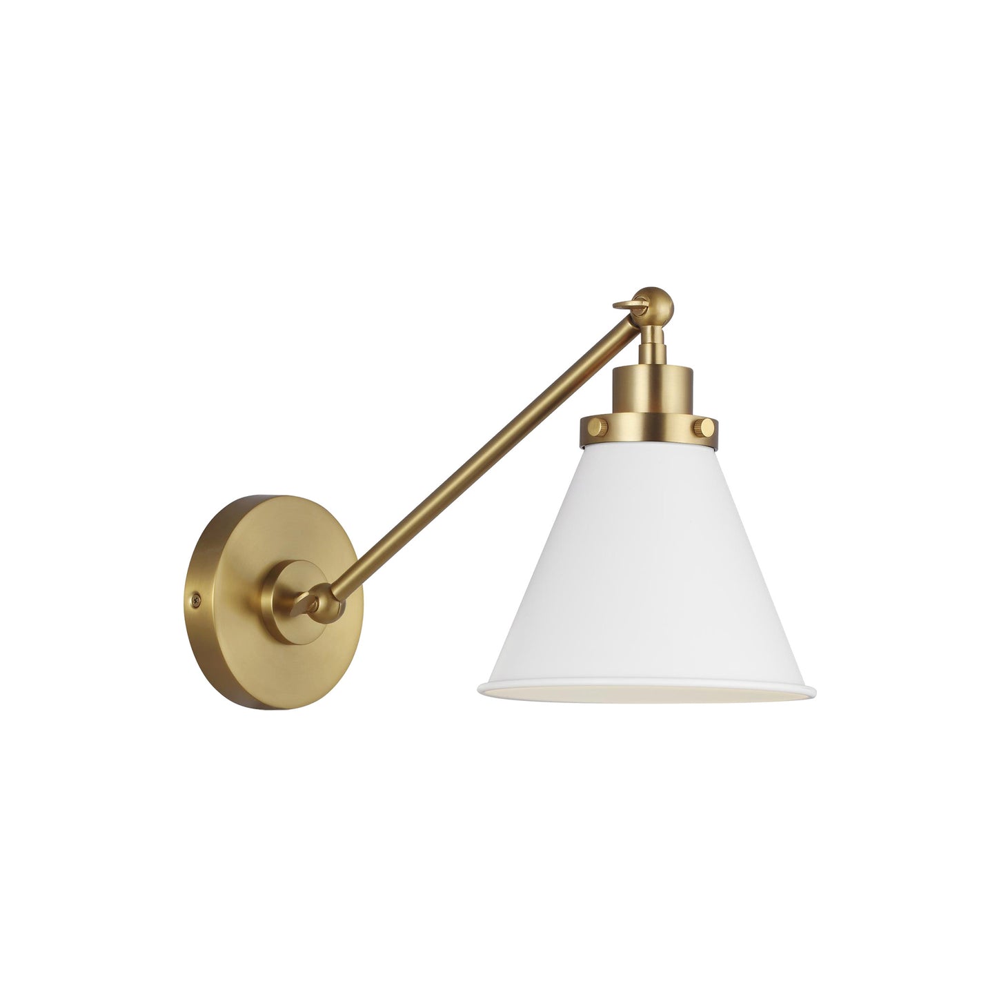 Wellfleet Single Arm Cone Task Sconce