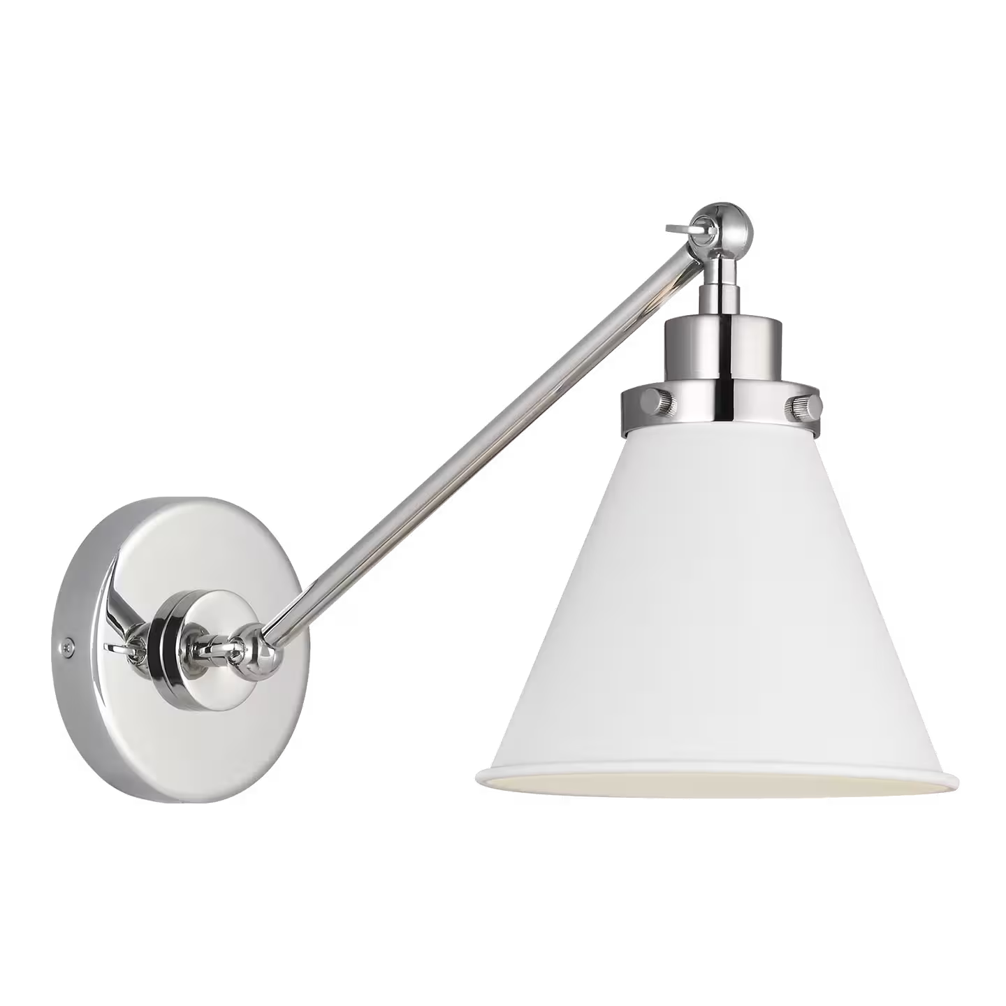 Wellfleet Single Arm Cone Task Sconce