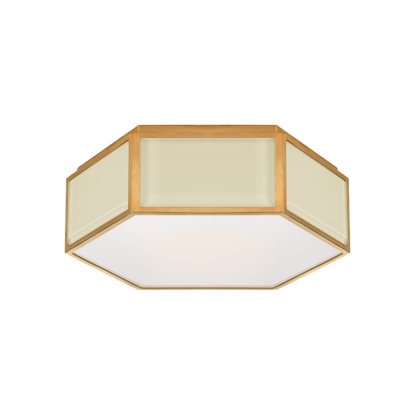 Bradford Small Hexagonal Flush Mount