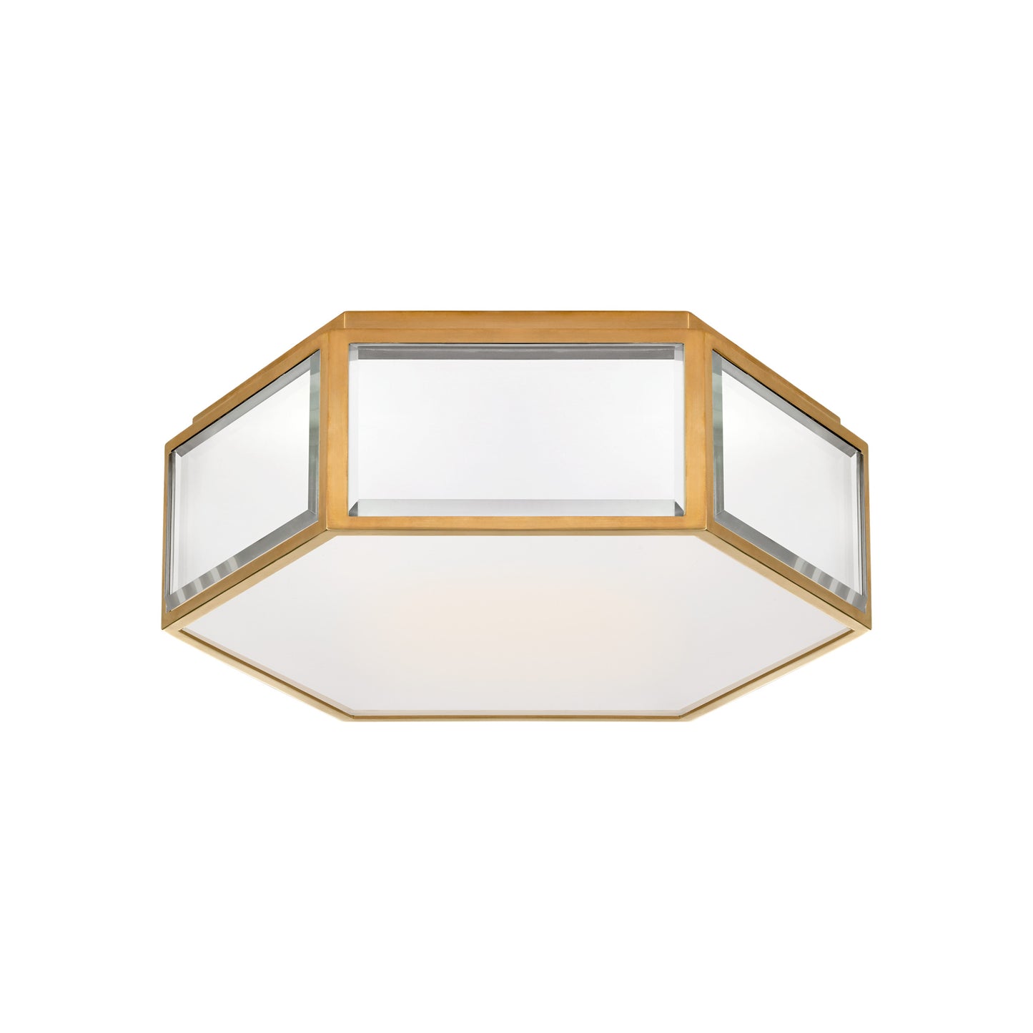 Bradford Small Hexagonal Flush Mount