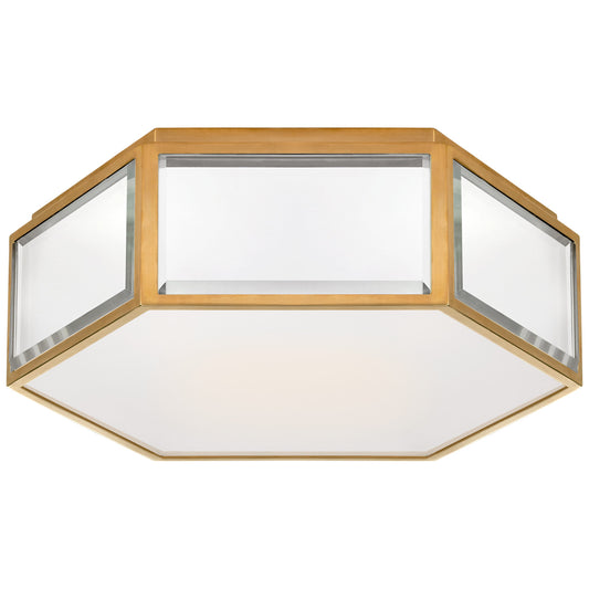 Bradford Small Hexagonal Flush Mount