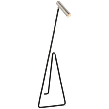 Flesso Small Floor Lamp in Matte Black Base