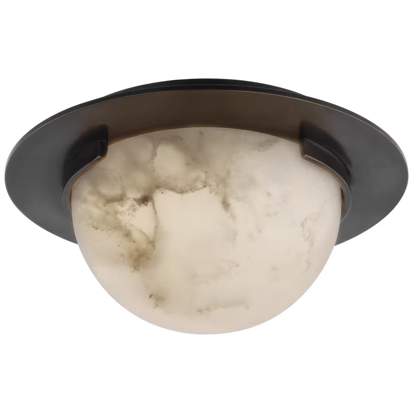 Melange 6" Solitaire Flush Mount