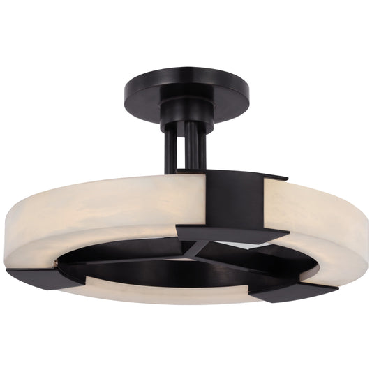 Covet Ring Semi-Flush Mount