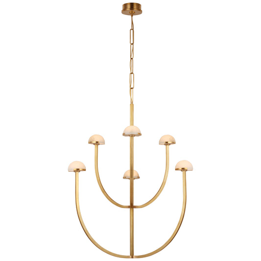 Visual Comfort Pedra Two-Tier Chandelier
