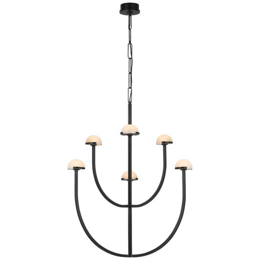 Visual Comfort Pedra Two-Tier Chandelier
