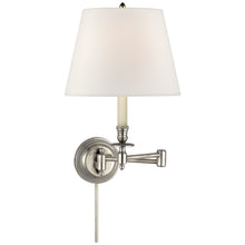 Candlestick Swing Arm Wall Light