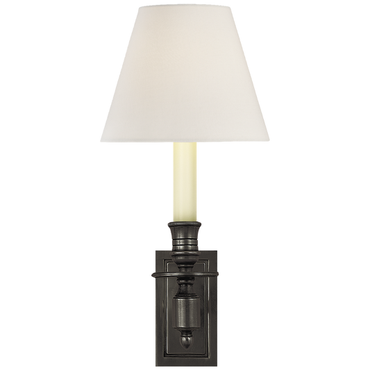 French Single Library Sconce