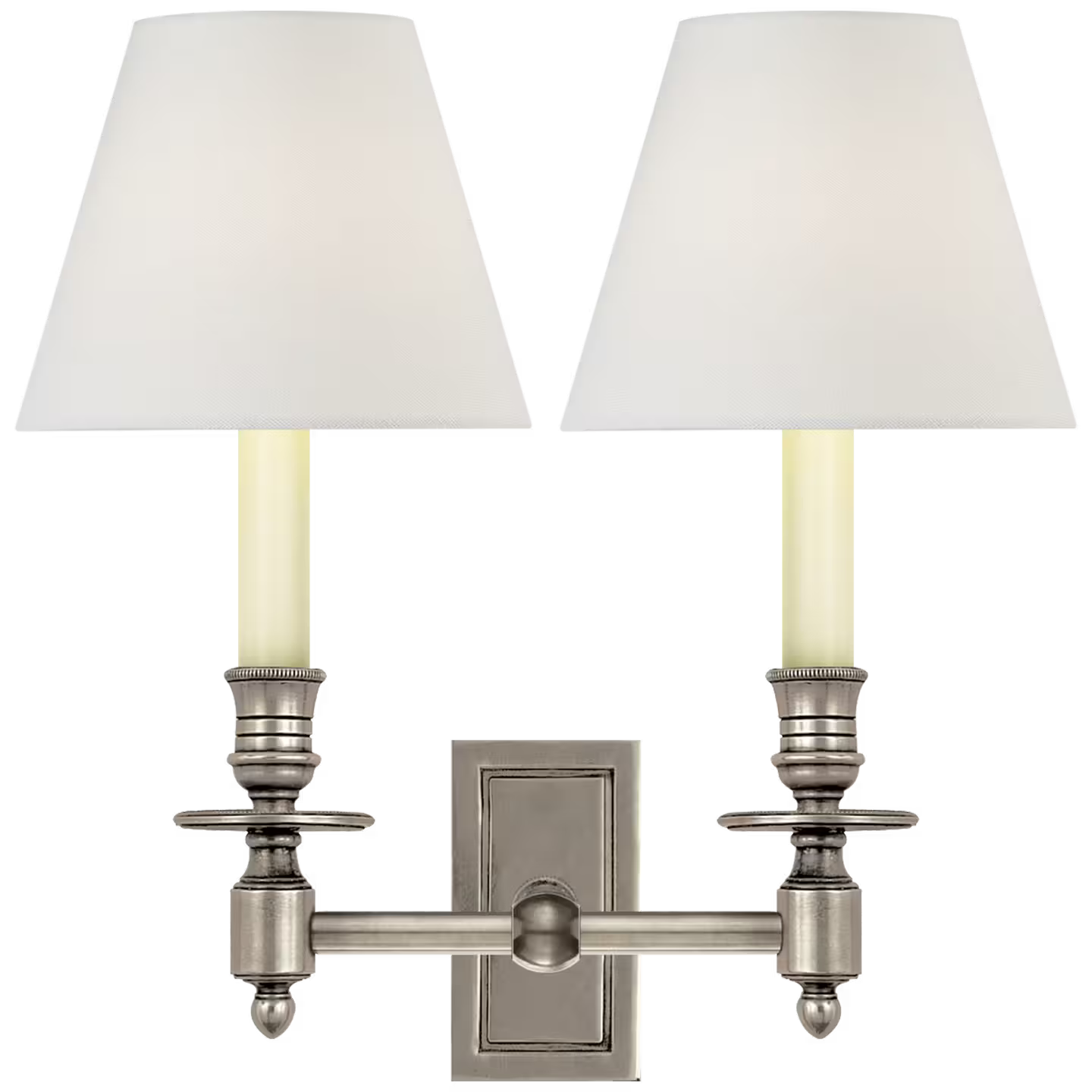 French Double Library Sconce