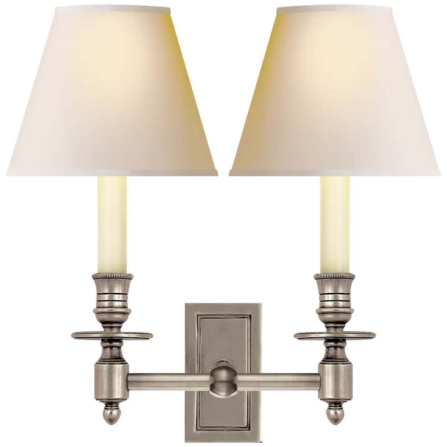 French Double Library Sconce