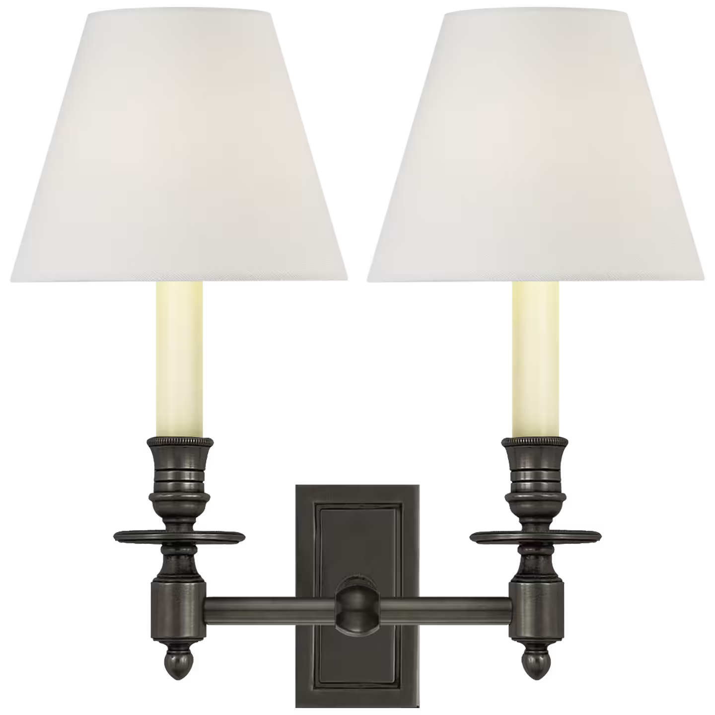 French Double Library Sconce
