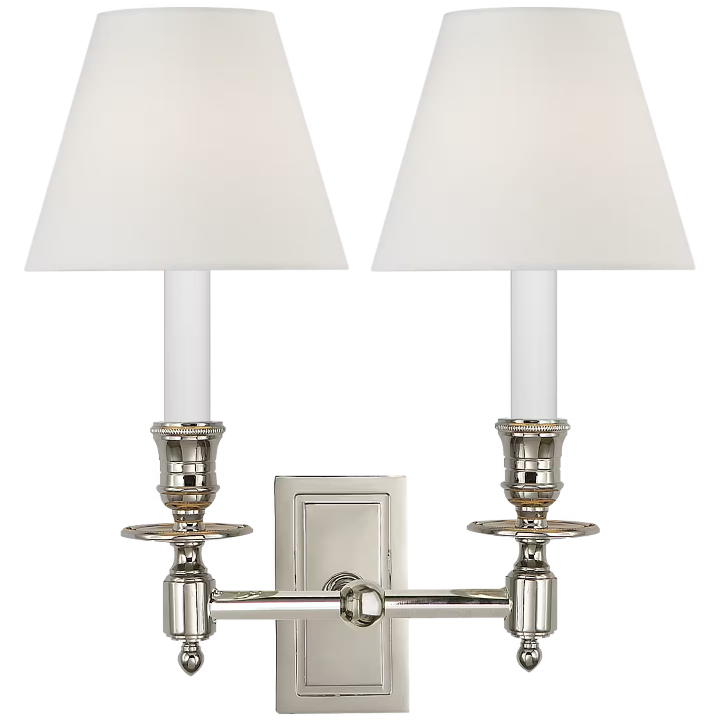 French Double Library Sconce