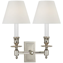 French Double Library Sconce