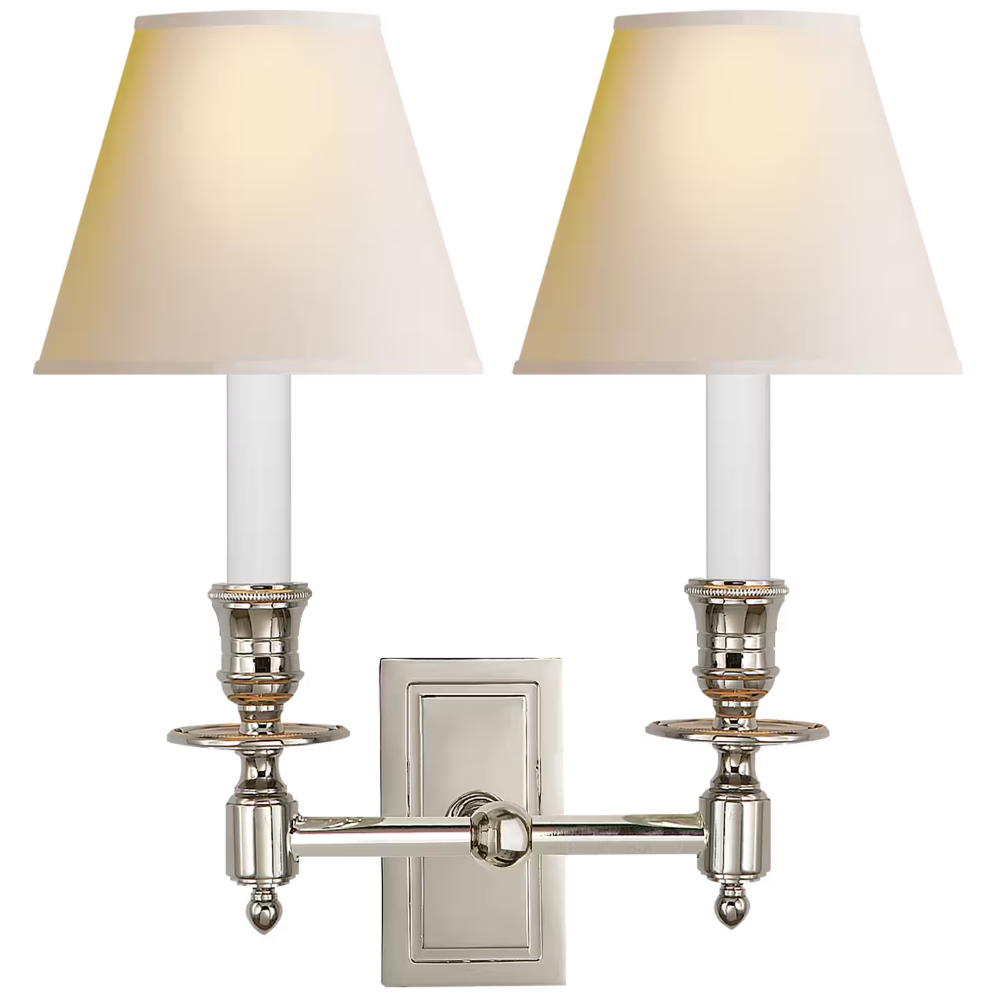 French Double Library Sconce