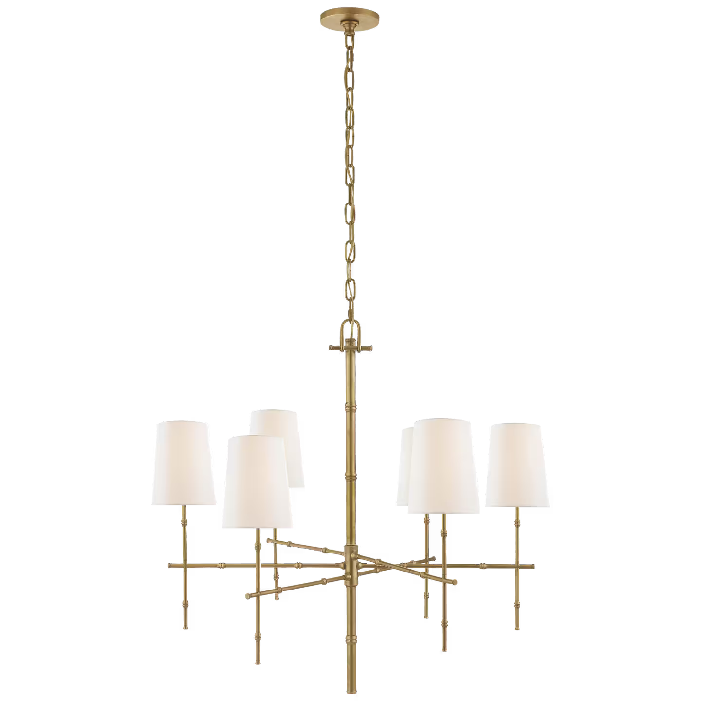 Grenol Medium Modern Bamboo Chandelier