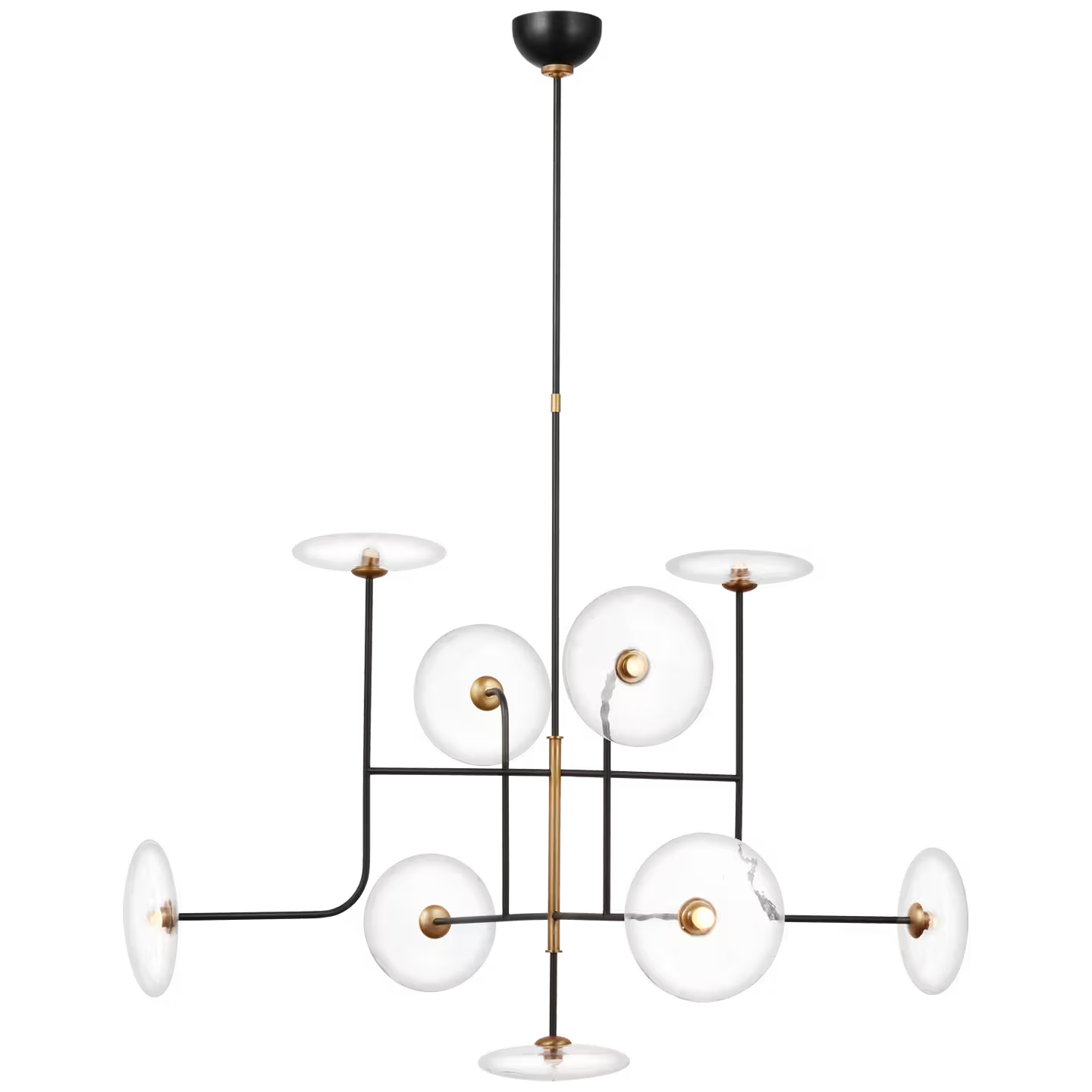 Calvino X-Large Arched Chandelier