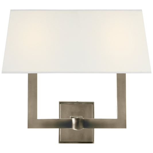 Square Tube Double Sconce