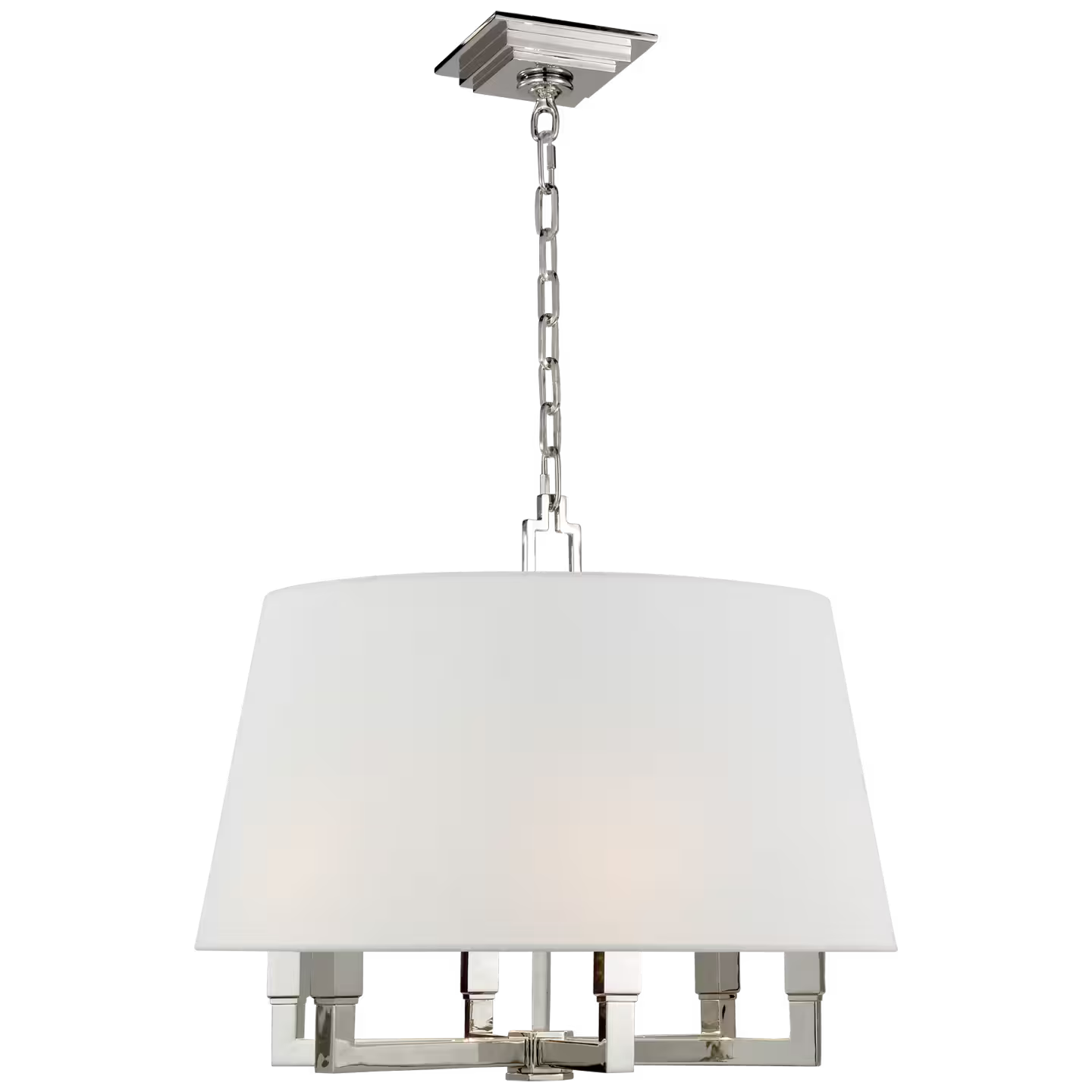 Square 6-Light Tube Pendant