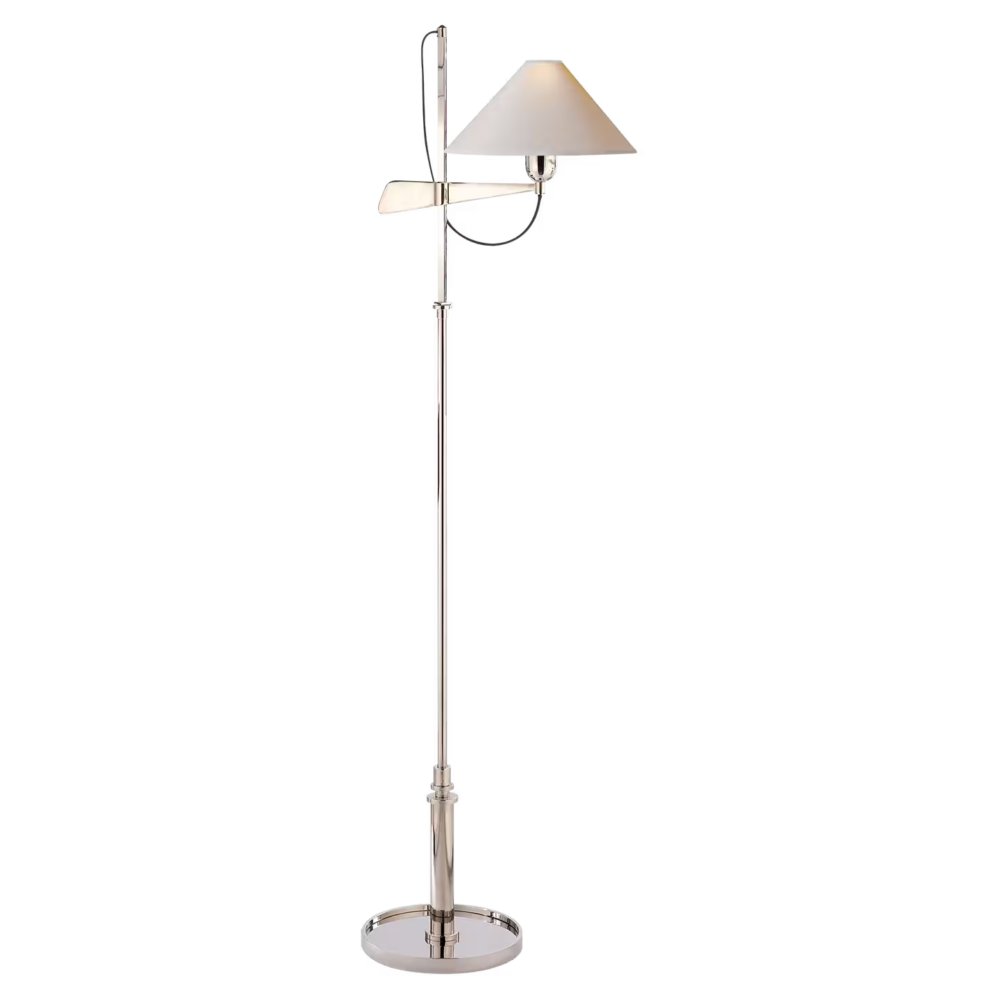 Hargett Bridge Arm Floor Lamp
