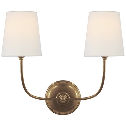 Vendome Double Arm Wall Lamp