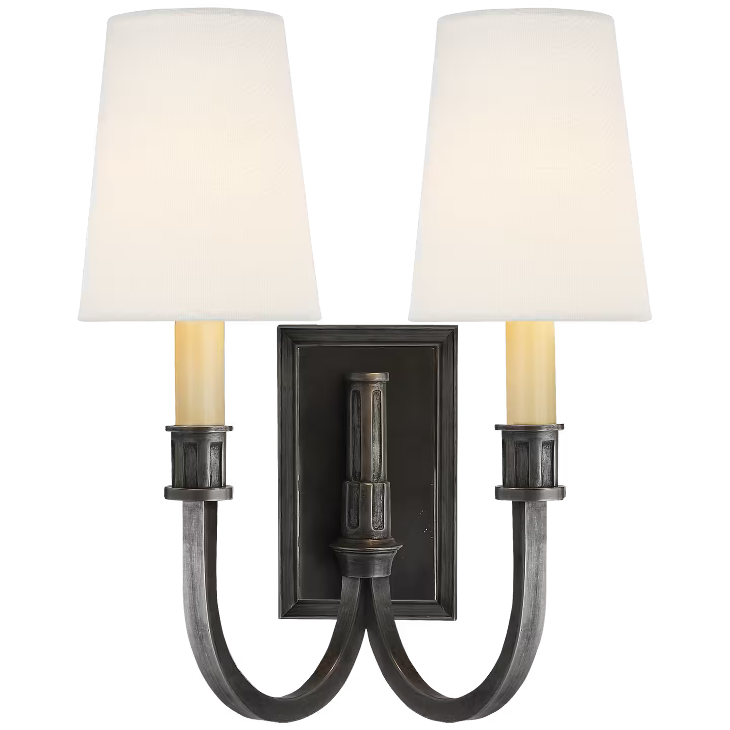 Modern Library Double Sconce