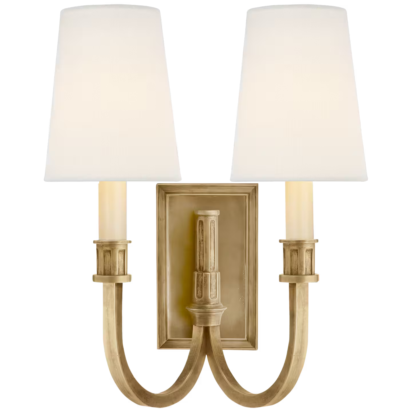 Modern Library Double Sconce