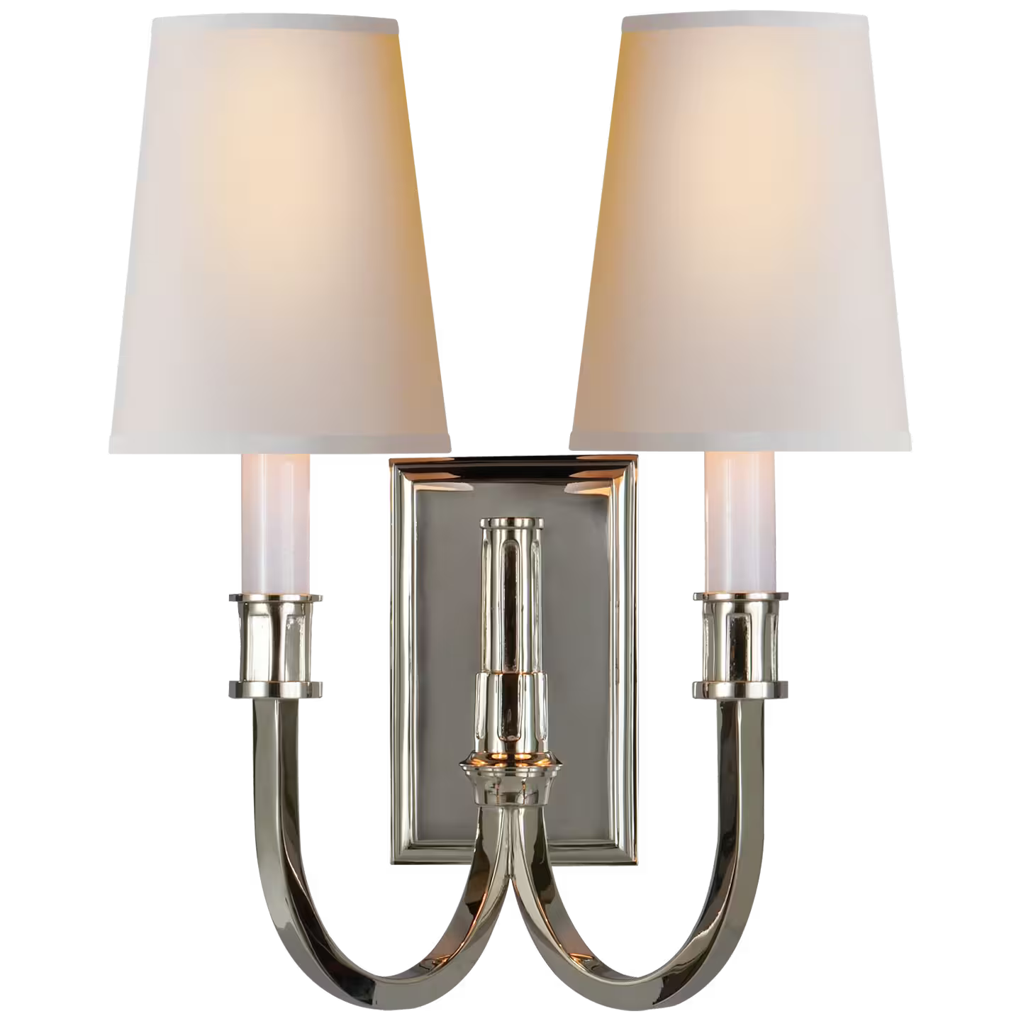 Modern Library Double Sconce