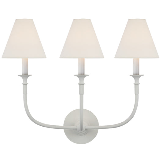 Piaf Triple Sconce
