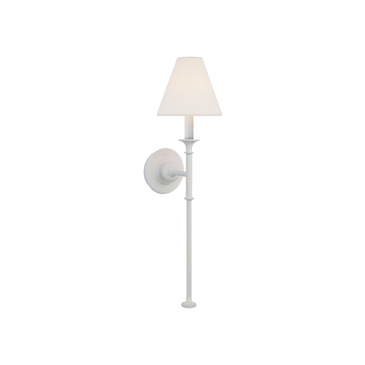 Piaf Large Tail Sconce with Linen Shade